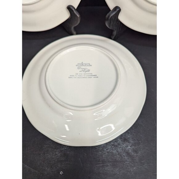 Vintage Mikasa Dinner at Eight DB 010 Gardena 8 1/2" Bread Plate Lot of 3 - Picture 8 of 10